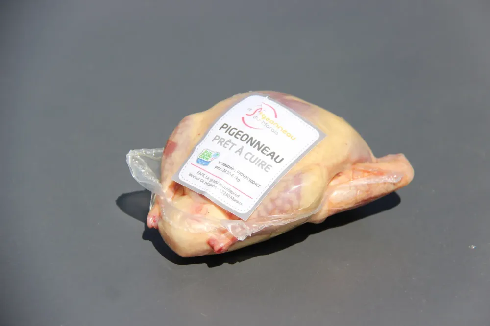 Pigeonneau prêt à cuire