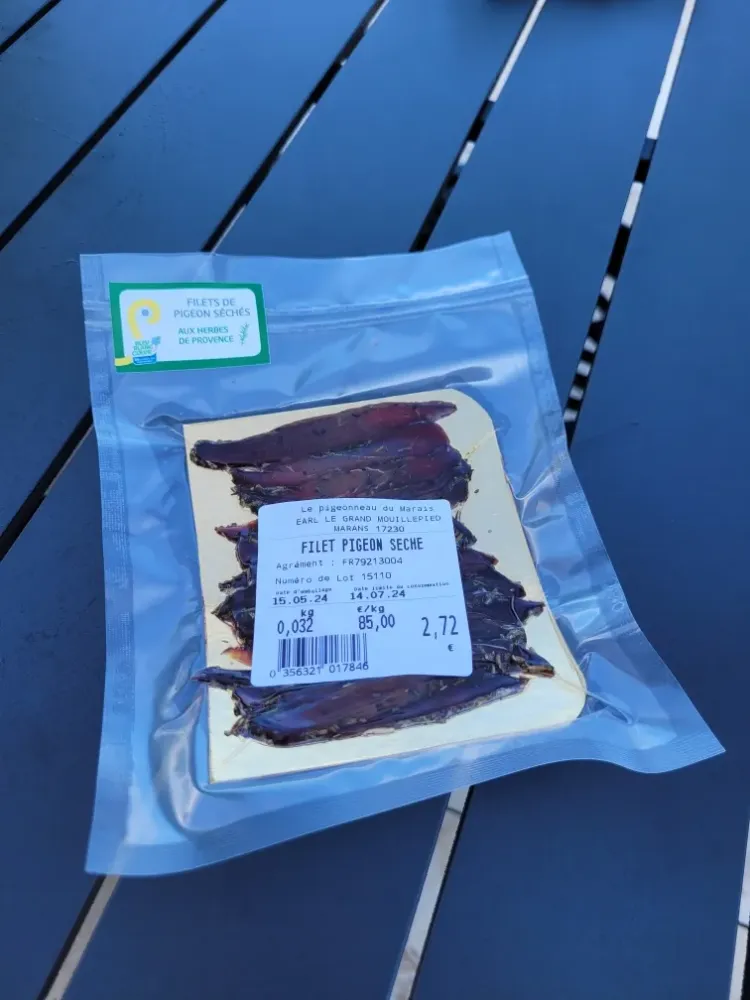 salmis de pigeon à Marans