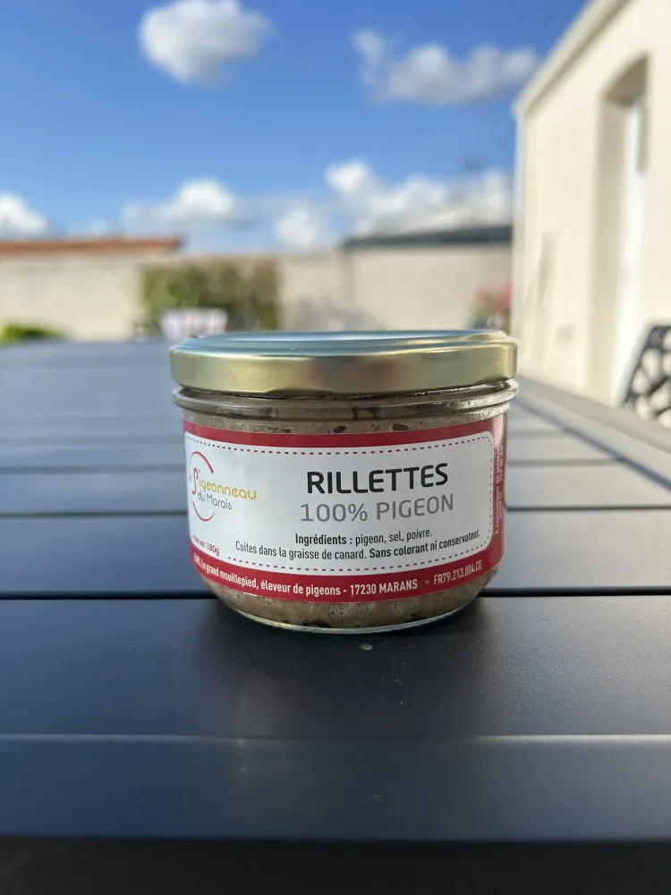 rillette de pigeon à Marans