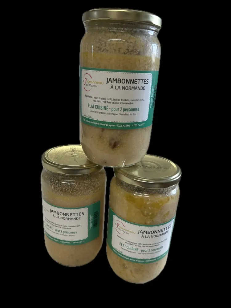 Jambonnettes à la normande