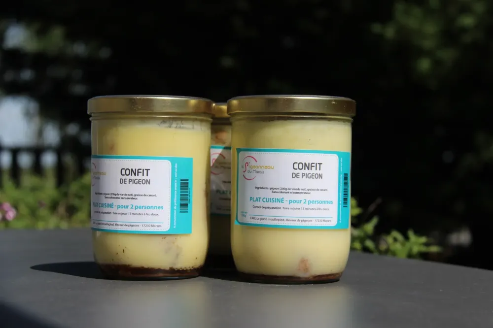 Confit de pigeon